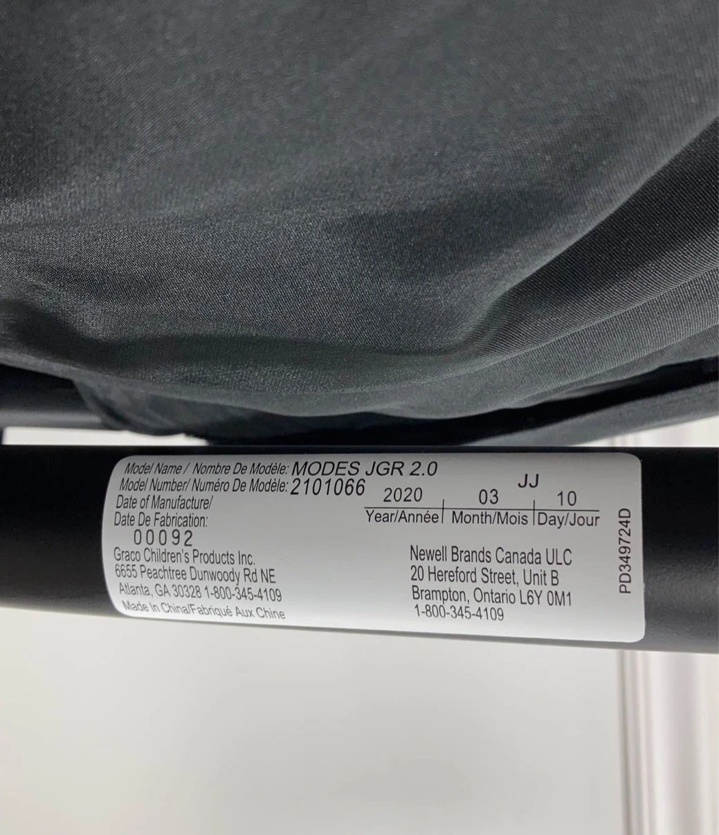 Graco Modes Jogger 2.0 Travel System, 2020, Haven 14 Graco Modes Jogger 2.0 Travel System, 2020, Haven - Image 14