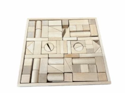 IPlay, ILearn Wooden Building Blocks