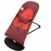 BabyBjorn Bouncer Bliss, Black Frame, Red