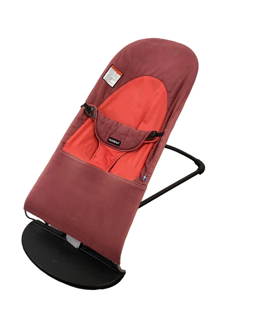 BabyBjorn Bouncer Bliss, Black Frame, Red 1 BabyBjorn Bouncer Bliss, Black Frame, Red