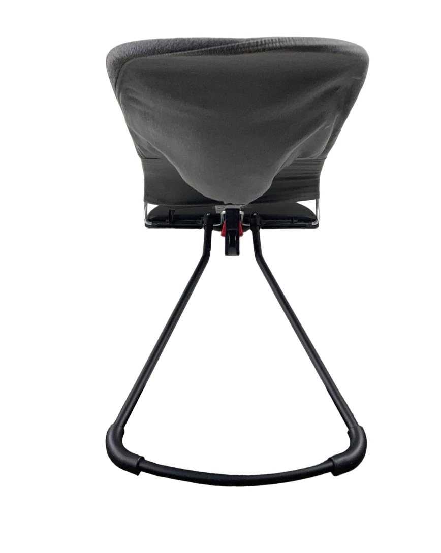 BabyBjorn Bouncer Bliss, Black Frame, Charcoal Gray 3D Jersey 3 BabyBjorn Bouncer Bliss, Black Frame, Charcoal Gray 3D Jersey - Image 3