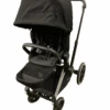 Cybex PRIAM Stroller, Chrome With Black Details, Deep Black