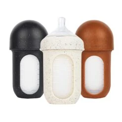 Boon Nursh Bottles, 3 Pack, 8oz, Medium, Speckle