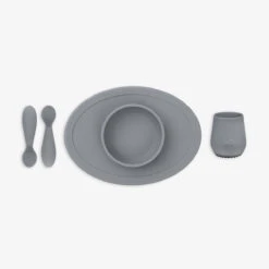 Ezpz First Foods Set, Grey -GoodBuy Gear Shop 9bfc65c3 e159 4532 89ab 6702f4e35c18 8ec6b26c 98a2 44c1 a4ad a757e3545f99