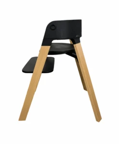 Stokke Steps Chair, Black Seat With Natural Legs -GoodBuy Gear Shop IMG 4125 PhotoRoom