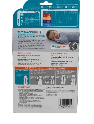 Love To Dream Swaddle UP Original Sleep Sack, Newborn, Gray 3 Love To Dream Swaddle UP Original Sleep Sack, Newborn, Gray - Image 3