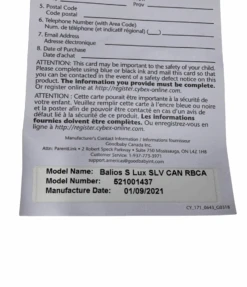 Cybex Balios S Lux Travel System, 2021, Lava Grey -GoodBuy Gear Shop a003bf84 b730 4b40 83cb 14ba7a137965