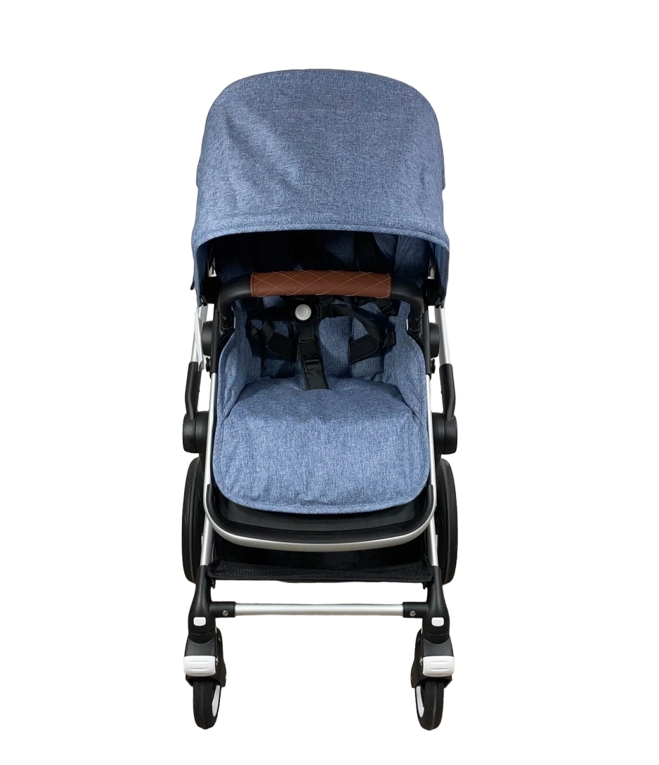 Bugaboo Lynx Stroller, 2021, Steel Blue Aluminum, Blue Melange 5 Bugaboo Lynx Stroller, 2021, Steel Blue Aluminum, Blue Melange - Image 5