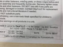 Oeuf NYC Sparrow Crib With Mattress 15 Oeuf NYC Sparrow Crib With Mattress -GoodBuy Gear Shop a360b1d283bad2df06f38fa8a459c05b