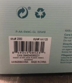 Aden + Anais Large Cotton Muslin Swaddle 4pk, Leader Of The Pack -GoodBuy Gear Shop a906235a7020eaef1e4634e4bf46cb8c