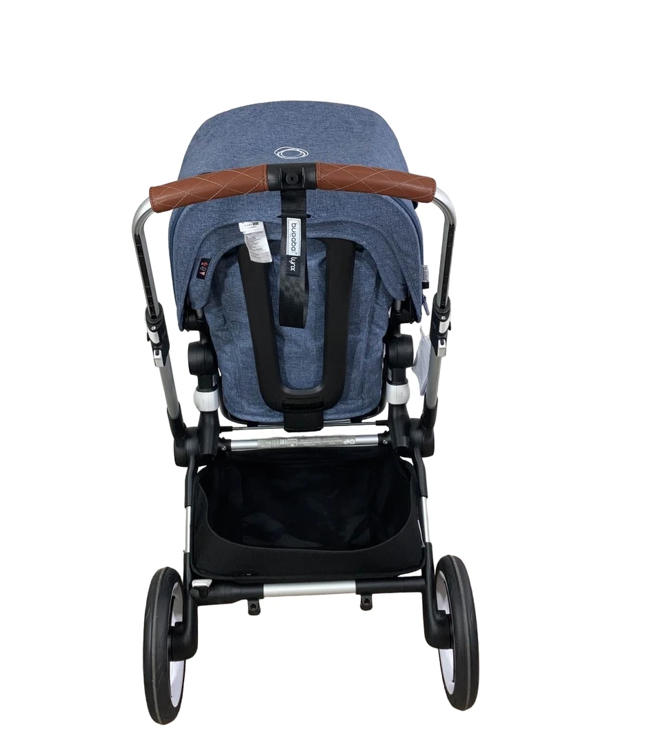 Bugaboo Lynx Stroller, 2021, Steel Blue Aluminum, Blue Melange 7 Bugaboo Lynx Stroller, 2021, Steel Blue Aluminum, Blue Melange - Image 7