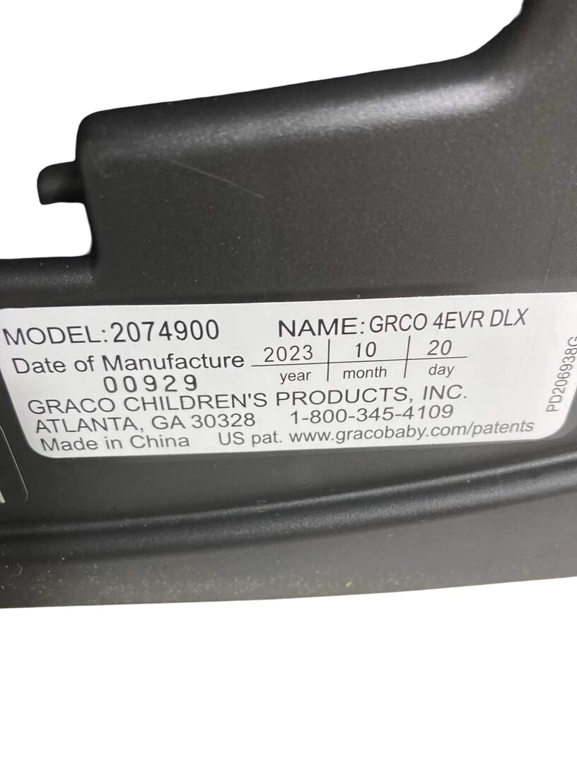 Graco 4Ever DLX 4-in-1 Car Seat, Zagg, 2023 8 Graco 4Ever DLX 4-in-1 Car Seat, Zagg, 2023 - Image 8