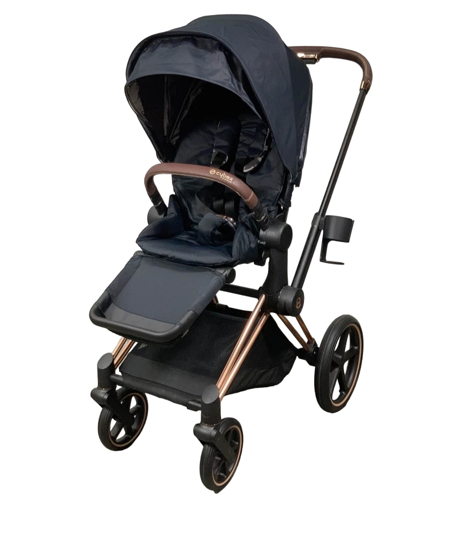 Cybex PRIAM Stroller, Rosegold, Deep Black, 2019 2 Cybex PRIAM Stroller, Rosegold, Deep Black, 2019 - Image 2