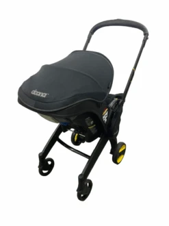 Doona Infant Car Seat & Stroller-Midnight Edition, 2022