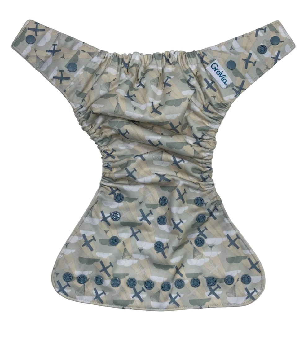 GroVia Hybrid Diaper Shells (Without Soaker Pads) 2 GroVia Hybrid Diaper Shells (Without Soaker Pads) - Image 2