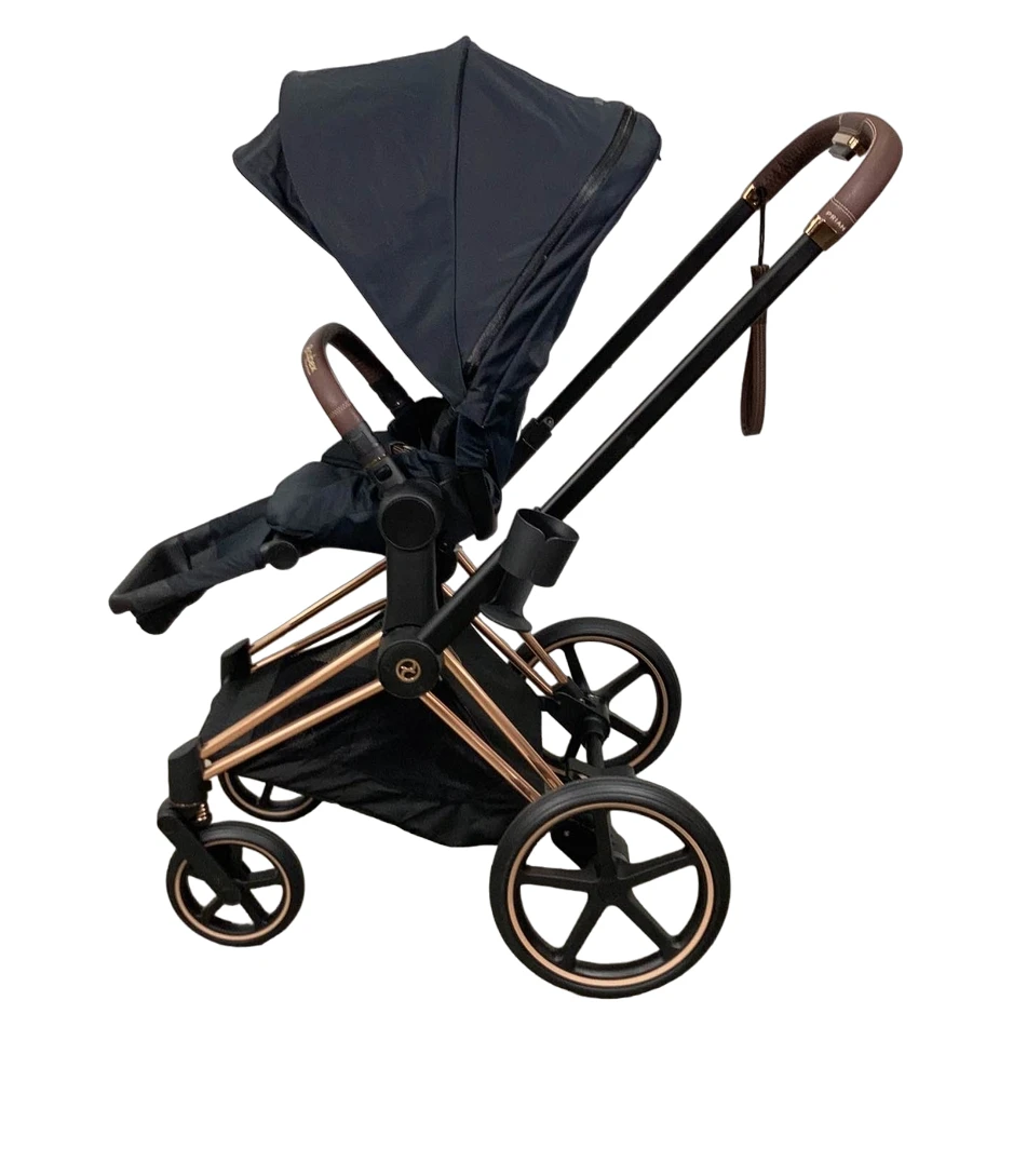Cybex PRIAM Stroller, Rosegold, Deep Black, 2019 4 Cybex PRIAM Stroller, Rosegold, Deep Black, 2019 - Image 4