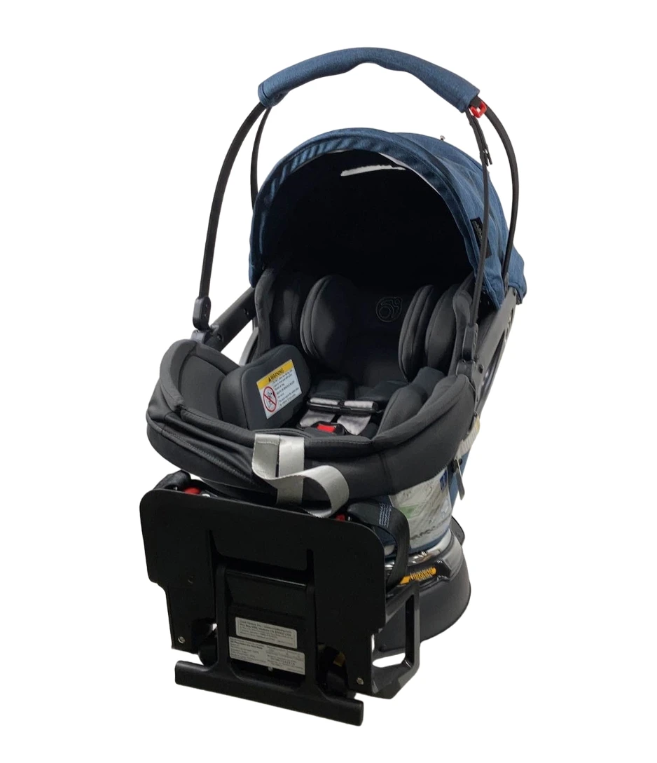 Orbit Baby G5 Infant Car Seat, Melange Navy, 2023 1 Orbit Baby G5 Infant Car Seat, Melange Navy, 2023