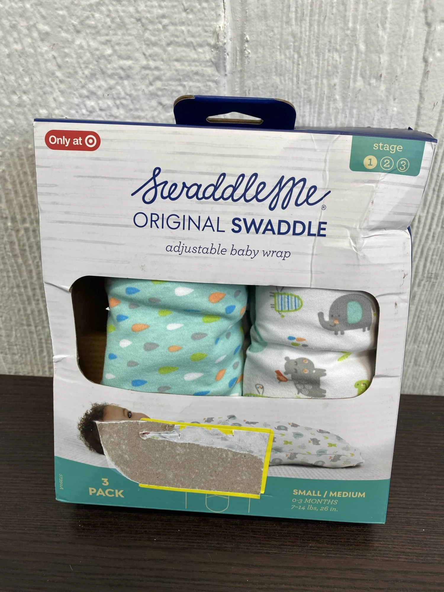 SwaddleMe Original Swaddle Wrap, 2pk, Small/Medium 4 SwaddleMe Original Swaddle Wrap, 2pk, Small/Medium - Image 4