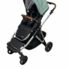 Mockingbird Single To Double 2.0 Stroller, Silver With Penny Leather, Watercolor Drops, Sage, 2023