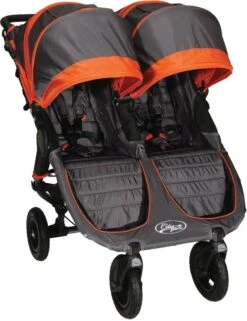 Baby Jogger City Mini GT Double Stroller, Shadow/Orange, 2019 -GoodBuy Gear Shop bdce3376 a685 43a3 b6b9 47da31c40304