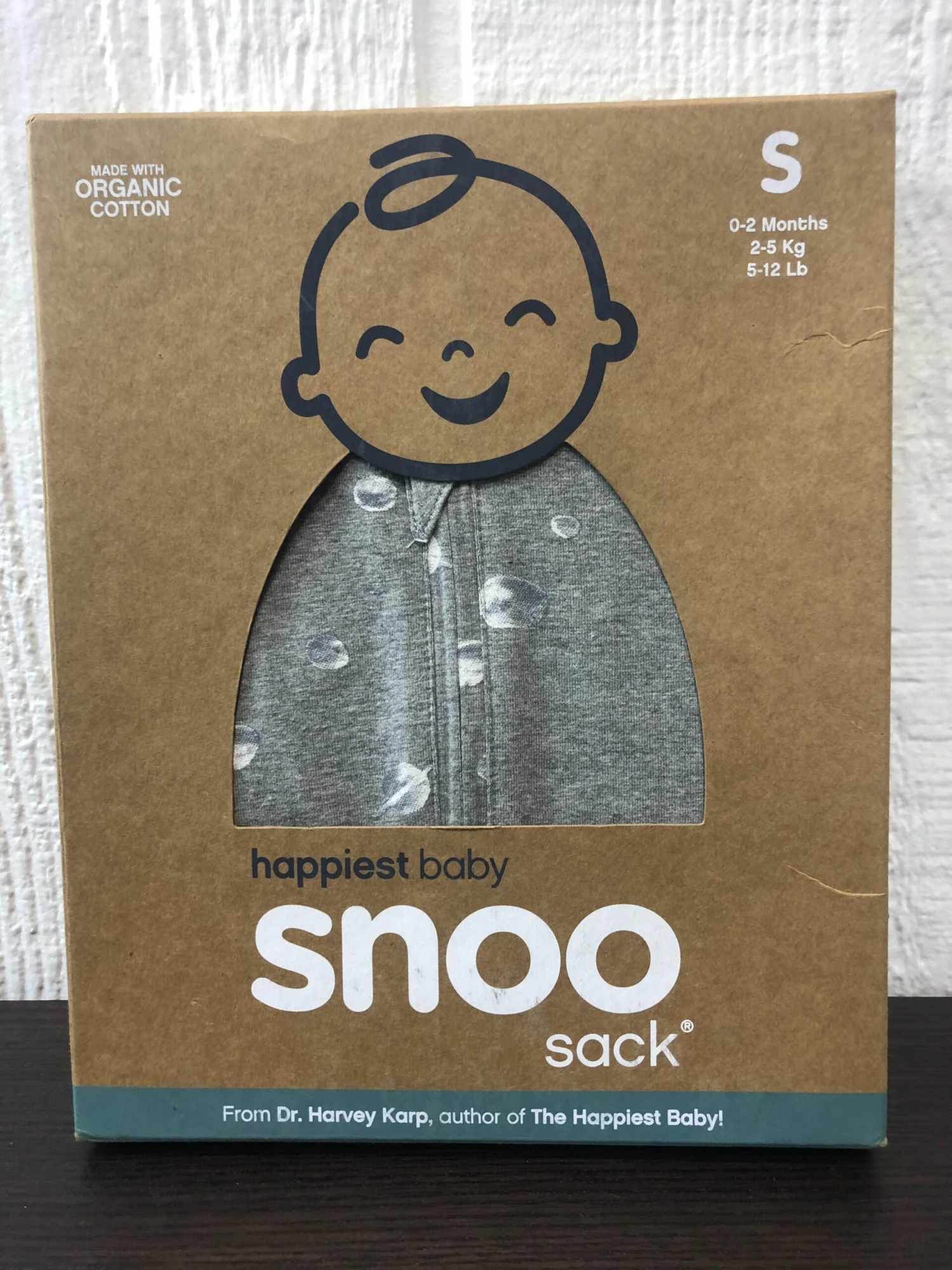 Happiest Baby SNOO Sack, Grey, Small 1 Happiest Baby SNOO Sack, Grey, Small