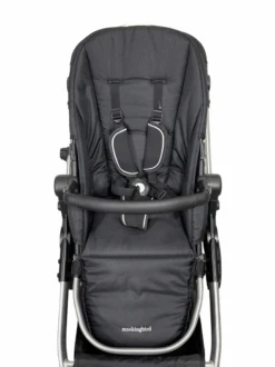Mockingbird Single To Double 2.0 Stroller, Silver With Black Leather, 2023 -GoodBuy Gear Shop c4087ae3 1ba2 4935 a1bb 960ffffa7099