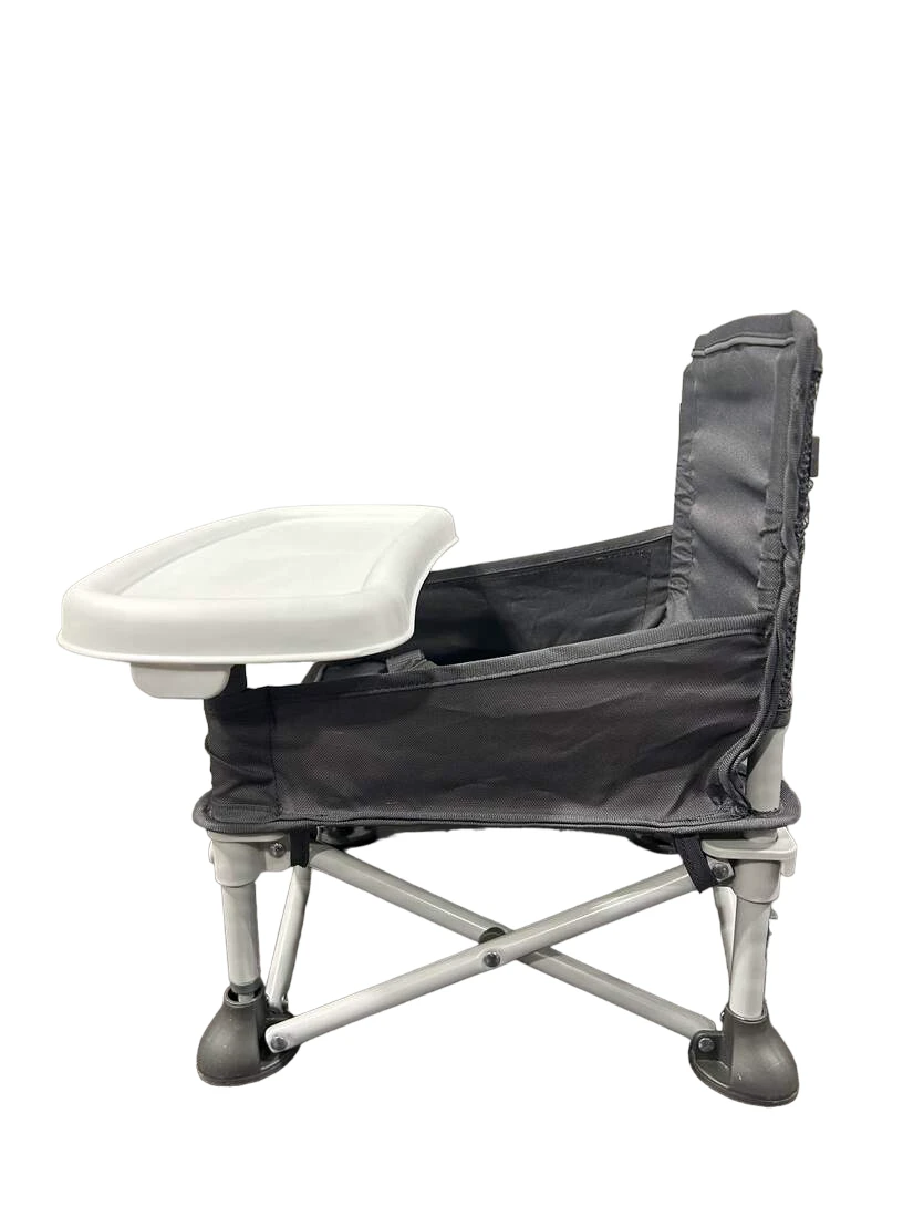Summer Infant Pop 'n Sit Portable Booster, Gray 3 Summer Infant Pop 'n Sit Portable Booster, Gray - Image 3