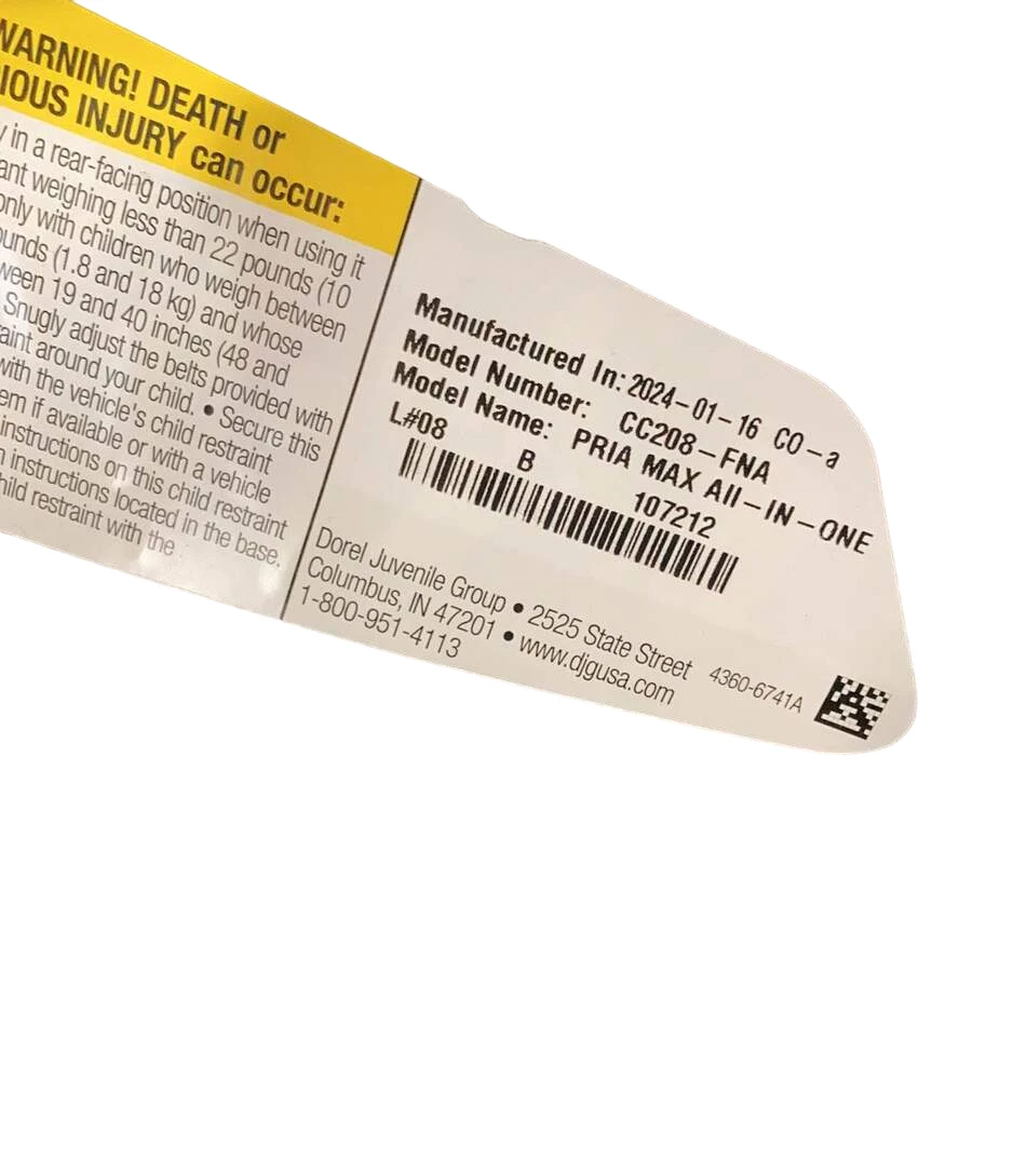 Maxi-Cosi Pria Max All-in-One Convertible Car Seat, Essential Black, 2024 7 Maxi-Cosi Pria Max All-in-One Convertible Car Seat, Essential Black, 2024 - Image 7
