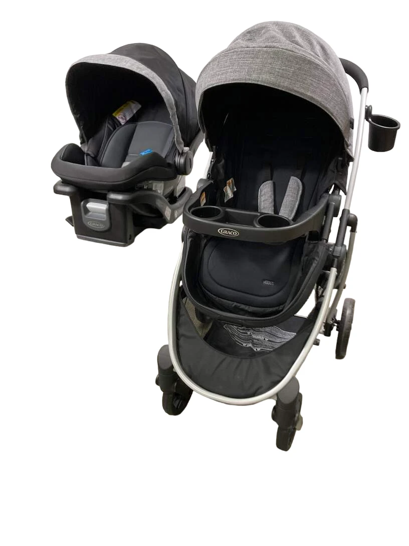 Graco Modes Pramette DLX 3-in-1 Stroller Travel System, 2023, Ellington 1 Graco Modes Pramette DLX 3-in-1 Stroller Travel System, 2023, Ellington