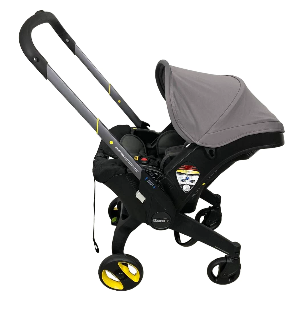 Doona Infant Car Seat & Stroller Combo, 2023, Grey Hound 3 Doona Infant Car Seat & Stroller Combo, 2023, Grey Hound - Image 3