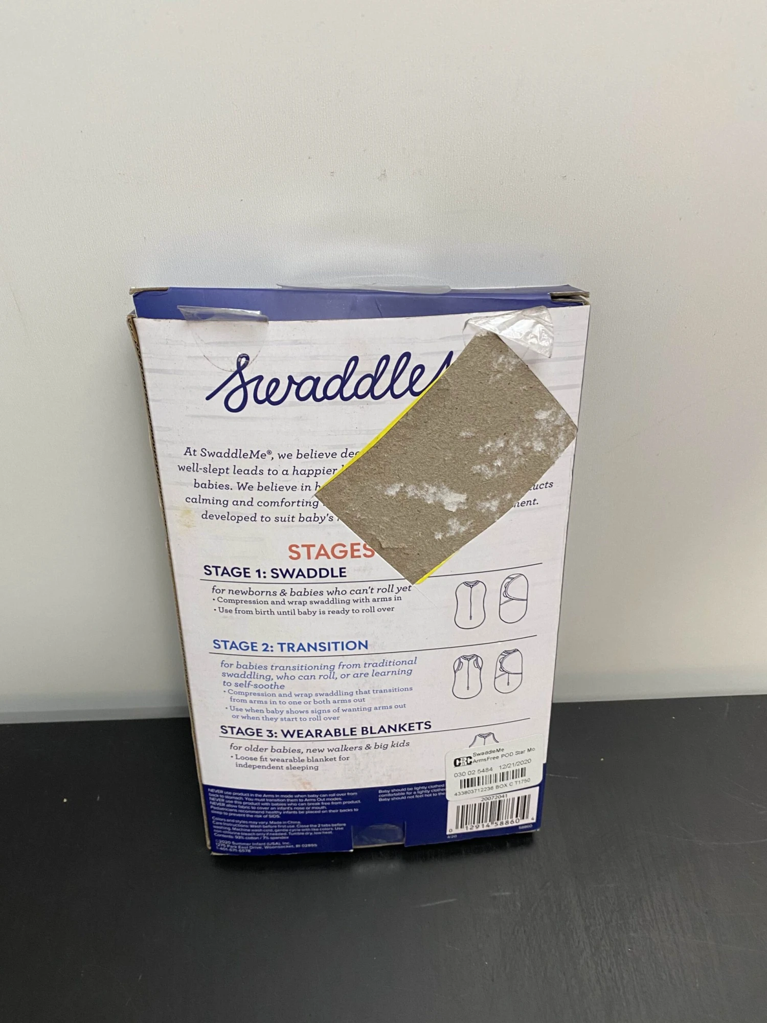 SwaddleMe Arms Free Convertible Pod 2pk, Lucky Star, Large 4 SwaddleMe Arms Free Convertible Pod 2pk, Lucky Star, Large - Image 4