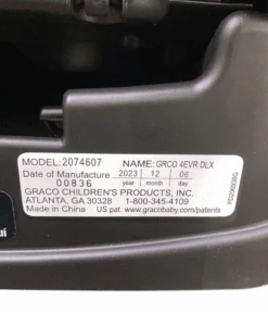 Graco 4Ever DLX 4-in-1 Car Seat, Fairmont, 2023 13 Graco 4Ever DLX 4-in-1 Car Seat, Fairmont, 2023 -GoodBuy Gear Shop d47ec374 17db 4329 bae4 0634964db72a