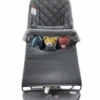 BabyBjorn Bouncer Bliss With Soft Toy Bar, Dark Gray Frame, Anthracite Cotton Classic Quilt