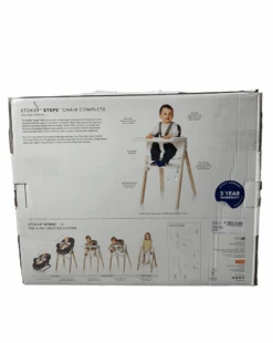 Stokke Steps Chair, Black Seat With Natural Legs -GoodBuy Gear Shop ddc4d4c5 0dc8 4bdd 8e7f cbd689fd34e8