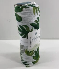 Little Unicorn Cotton Muslin Swaddle, Tropical Leaf -GoodBuy Gear Shop ded6e7144678010329999d8237422fe8