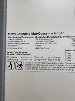 Leander Marty Changing Mat -GoodBuy Gear Shop e1964dda456b528dcb87c820eeae3e59
