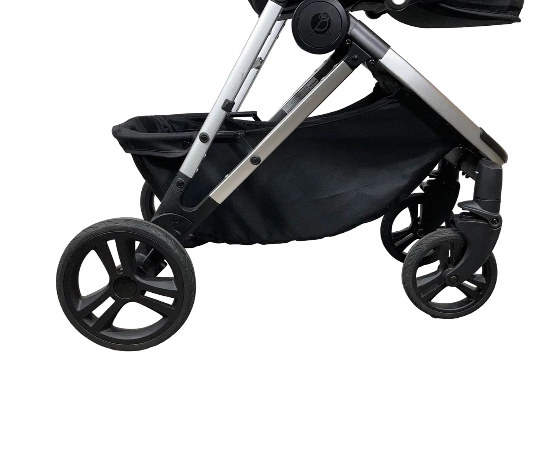 Mockingbird Single Stroller, 2019, Black, Windowpane, Silver With Penny Leather 10 Mockingbird Single Stroller, 2019, Black, Windowpane, Silver With Penny Leather - Image 10