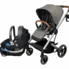Cybex Balios S Lux Travel System, 2021, Lava Grey