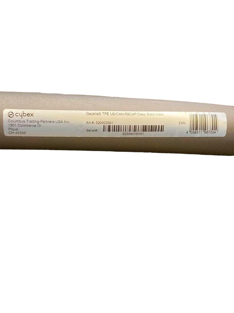 Cybex Gazelle S Modular Stroller, 2022, Black Frame, Deep Black 7 Cybex Gazelle S Modular Stroller, 2022, Black Frame, Deep Black - Image 7