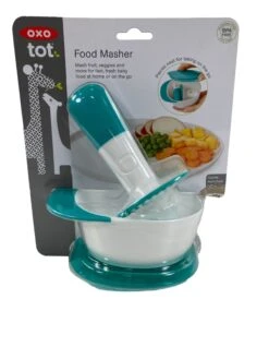 OXO Tot Food Masher And Bowl, Teal -GoodBuy Gear Shop e3cd34455c563c5f1723f862f6a17199