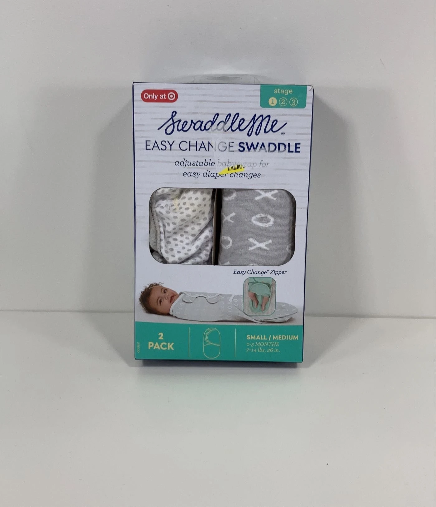 SwaddleMe Original Swaddle Wrap With Easy Change, 2pk 1 SwaddleMe Original Swaddle Wrap With Easy Change, 2pk