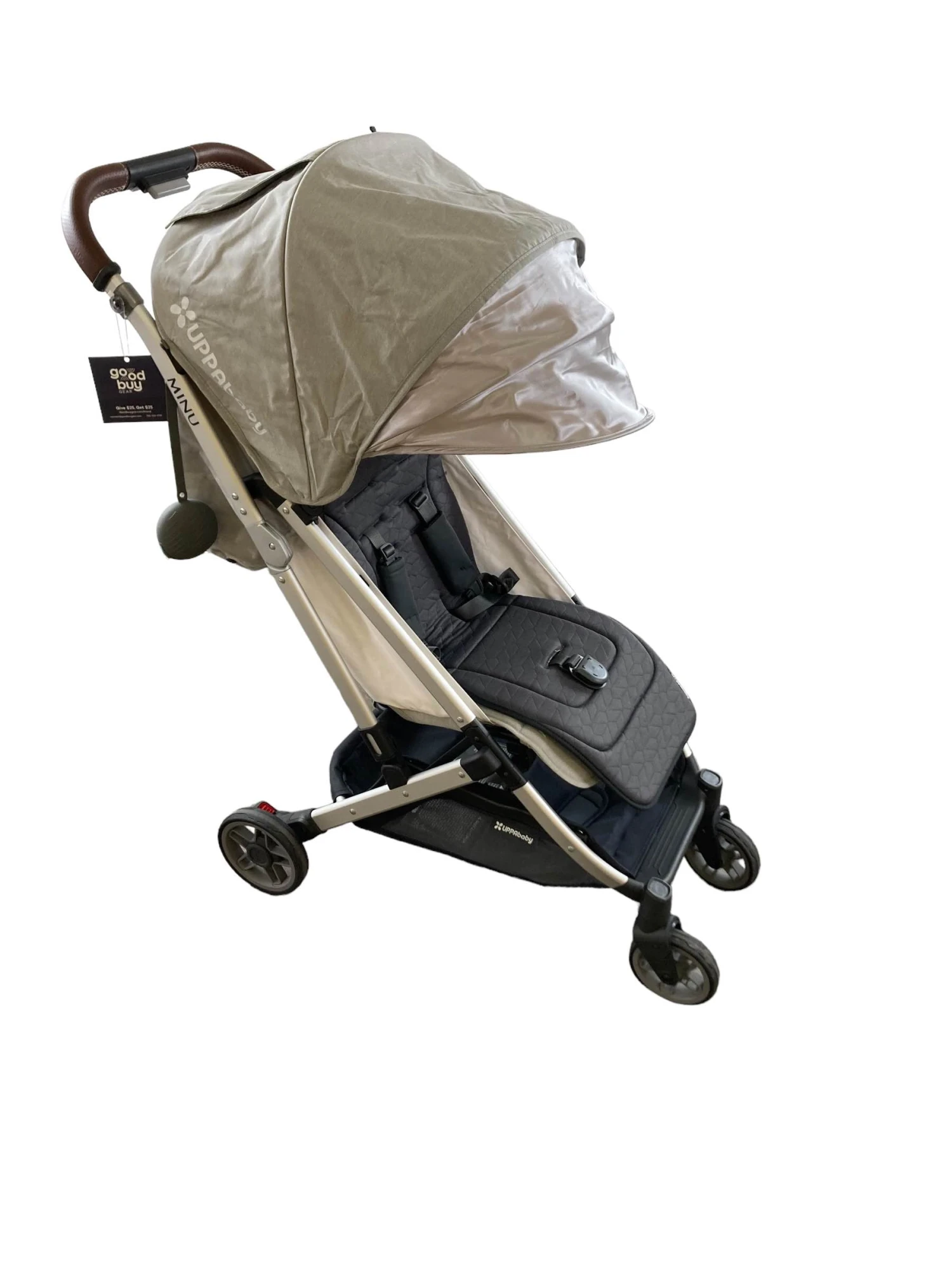 UPPAbaby MINU Stroller, DEVIN (Grey Melange), 2019 4 UPPAbaby MINU Stroller, DEVIN (Grey Melange), 2019 - Image 4