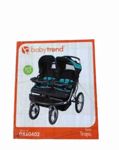 Baby Trend Navigator Lite Double Jogger Stroller, 2022, Tropic -GoodBuy Gear Shop ebeaba4c 461e 40fb 947b 4477cd27f447