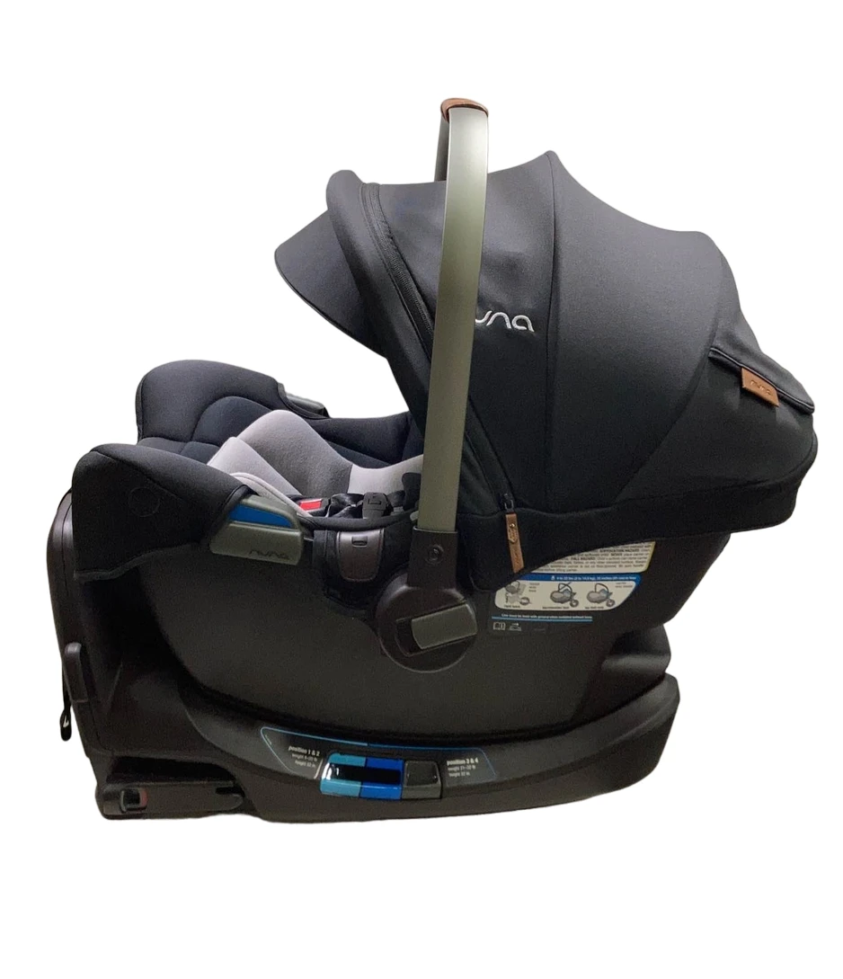 Nuna PIPA Rx Infant Car Seat, Caviar, 2023 3 Nuna PIPA Rx Infant Car Seat, Caviar, 2023 - Image 3