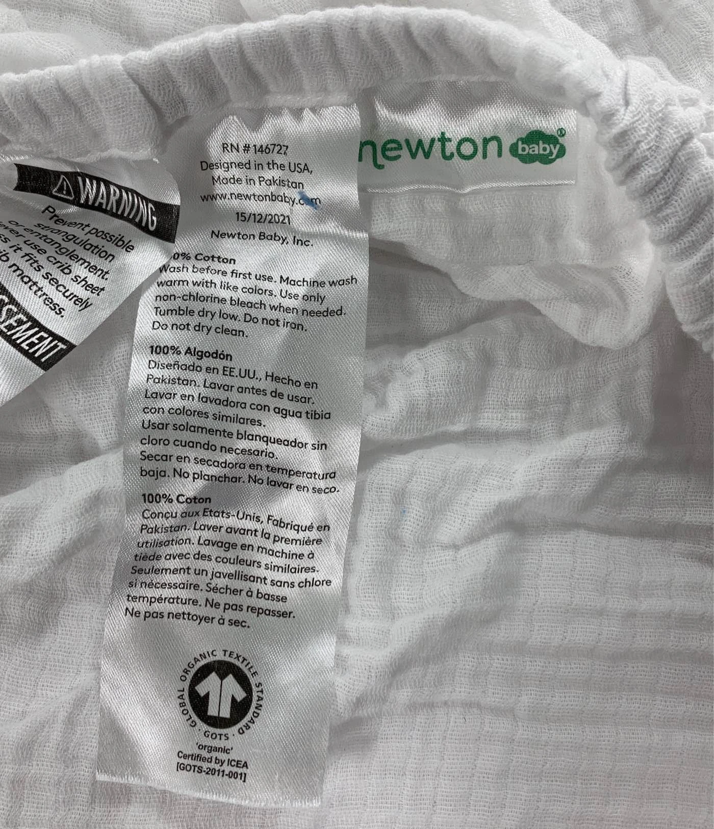 Newton Crib Sheets, 2-Pack, Stardust Moonstone Mist 5 Newton Crib Sheets, 2-Pack, Stardust Moonstone Mist - Image 5