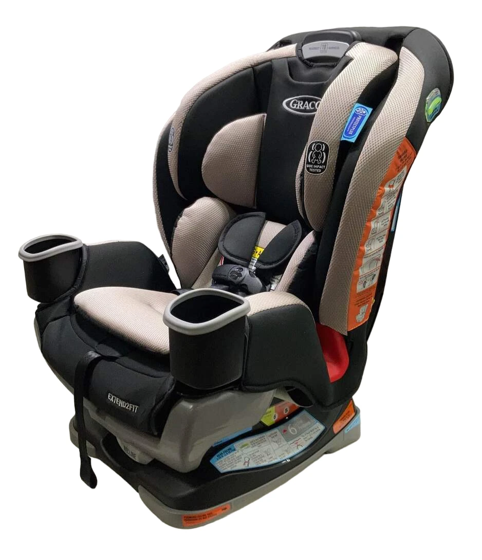 Graco Extend2Fit 3-in-1 Convertible Car Seat, Stocklyn, 2023 2 Graco Extend2Fit 3-in-1 Convertible Car Seat, Stocklyn, 2023 - Image 2