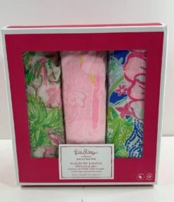 Pottery Barn Kids Lilly Pulitzer Muslin Swaddle Set