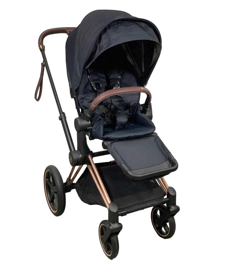 Cybex PRIAM Stroller, Rosegold, Deep Black, 2019 1 Cybex PRIAM Stroller, Rosegold, Deep Black, 2019