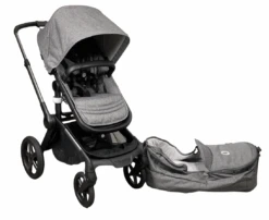 Bugaboo Fox 5 Stroller, 2022, Graphite Frame, Grey Melange